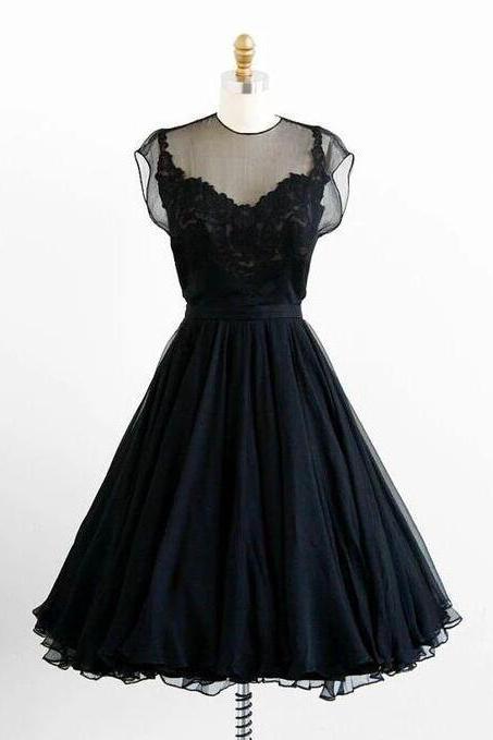 Tulle Lace Cocktail Homecoming Dress