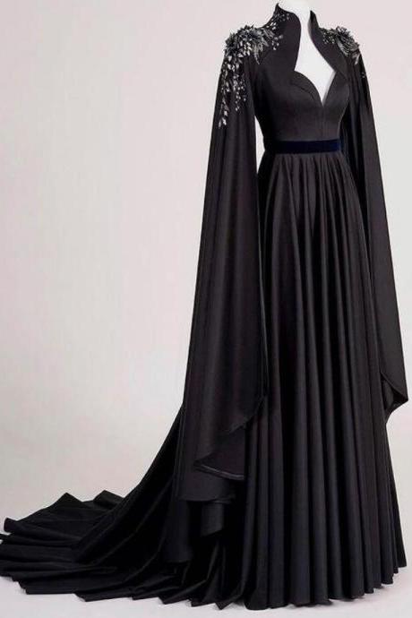 Gorgeous Long Evening Dresses With Long Sleeves