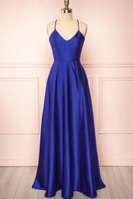 Senior Formal Dresses, Royal Blue Prom Dresses
