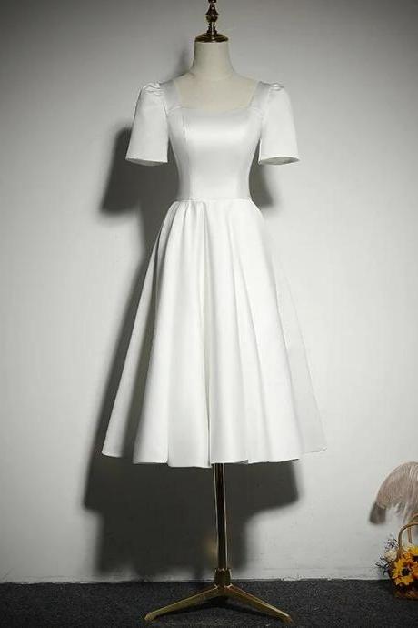 Simple A-line Short Prom Dresses