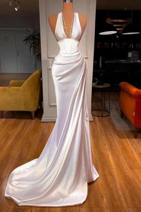 Strapless Sexy Long Prom Dresses