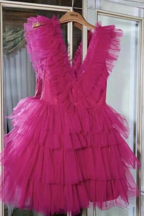 Pink Short Homecoming Dresses