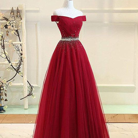 Multiple layers tulle Prom Dresses Long Party Formal Dress