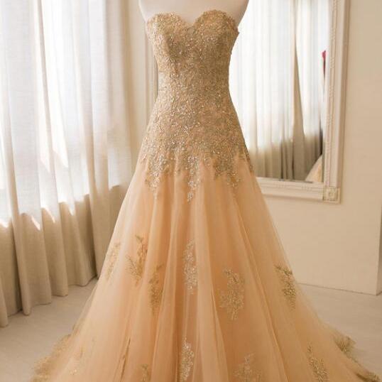 Simple Green Satin Prom Dress on Luulla