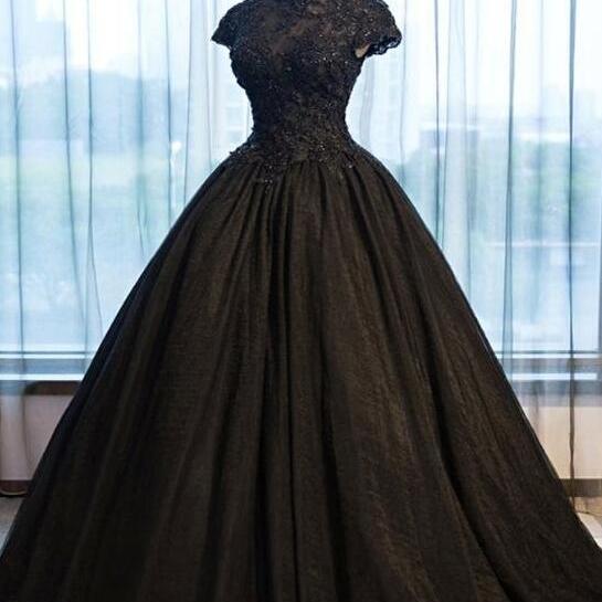Tulle Ball Gown Prom Dress With Cape  S8254 main image 1