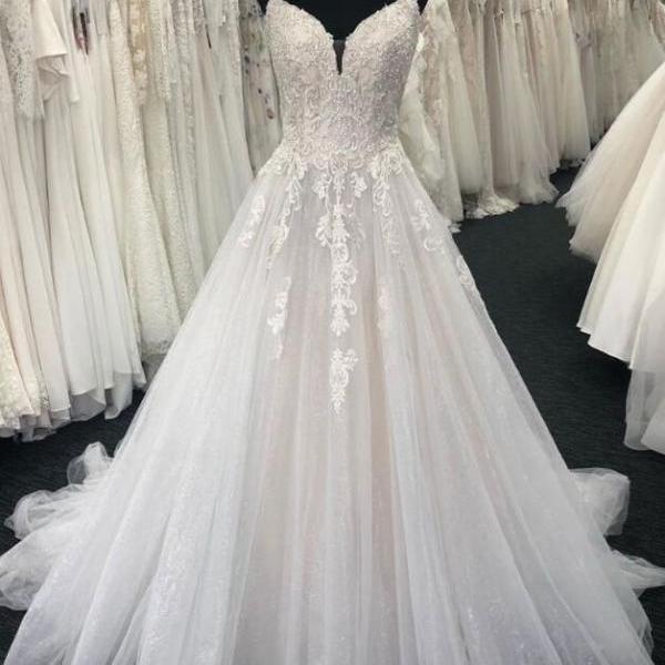 Blue A Line Tulle Lace Short Prom Dress Blue Homecoming Dress