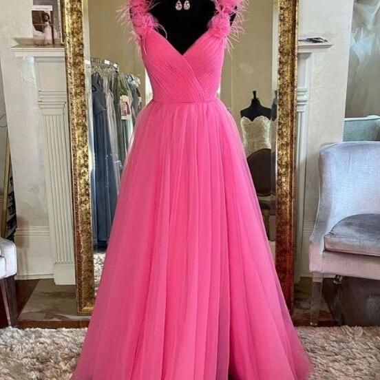 Long Sleeveless Prom Dress,Sexy Chiffon Prom Dress,Cheap Prom Dress,A