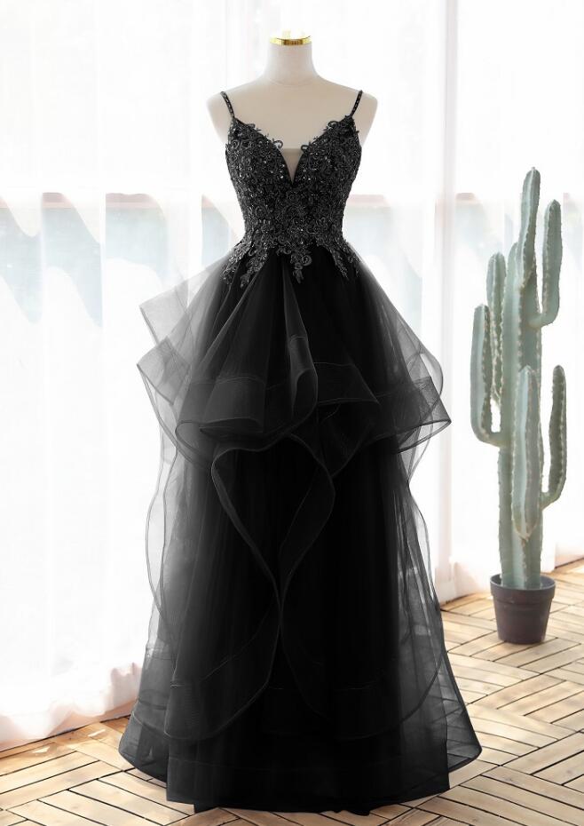 Sexy Black Evening Dress 2022 Prom Dresses on Luulla