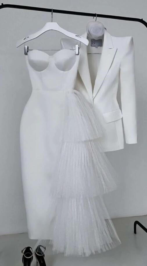 Sexy White Long Party Dress Prom Dress New Arrive Evening Dress