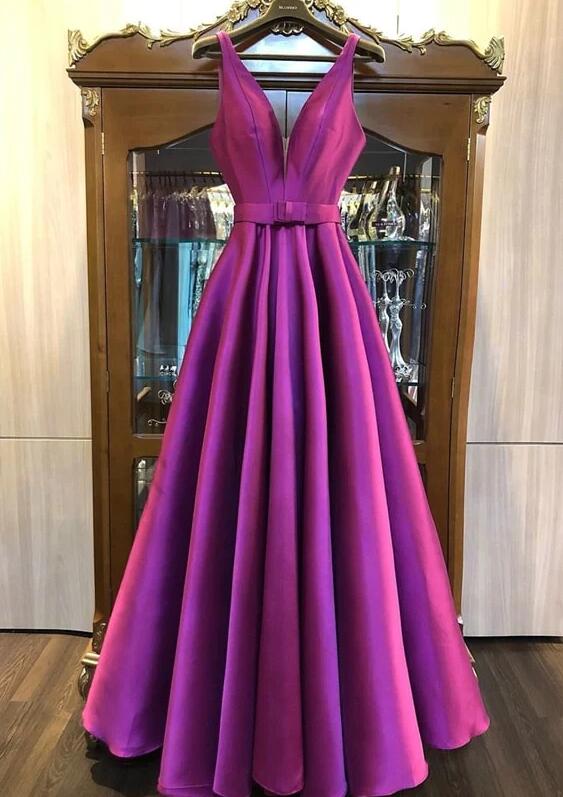 Modest A-line Long Prom Dress,Trendy Evening Dress  Y7332 main image 1