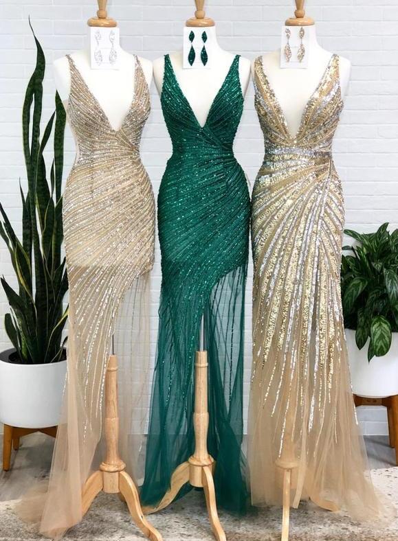 Sheath Silver Tulle Backless Halter Sleeveless Prom Dress LBQ0556